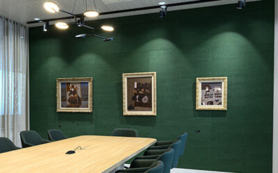 Természetes anyagú akusztikai elemek