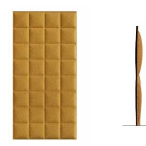 BUBBLE R-S TUM textil felületű akusztikus panel