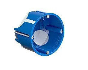 Gipszkarton falba való hangszigetelt szerelvénydoboz